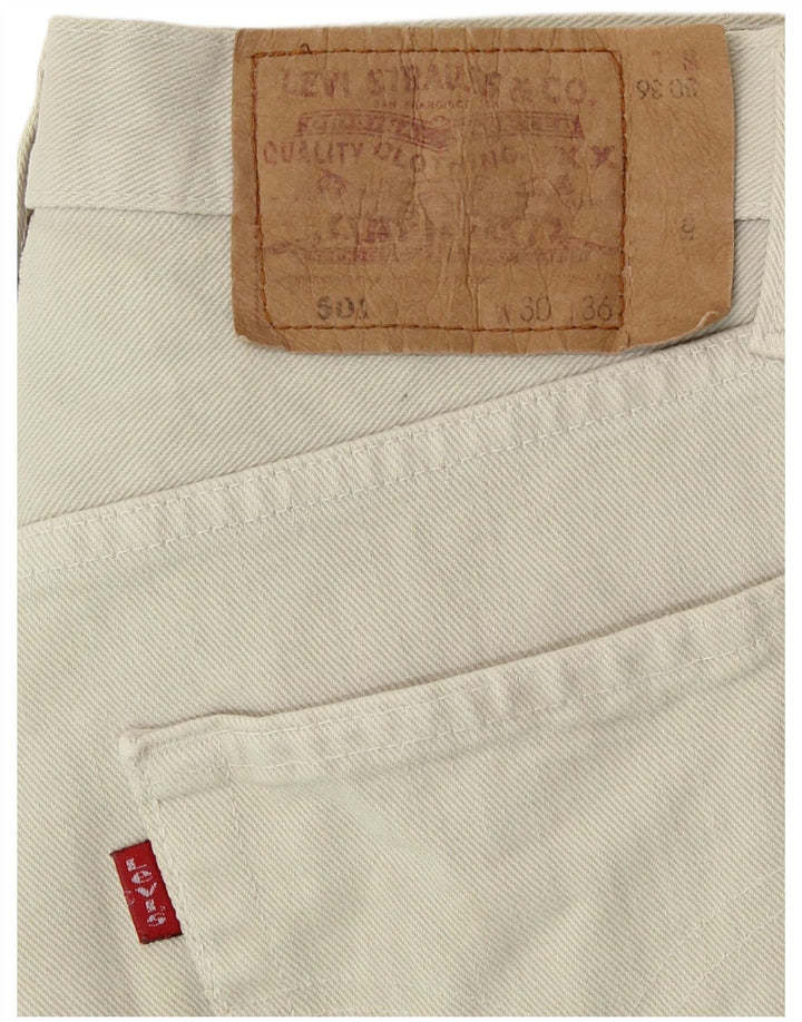 Мужские прямые джинсы Levi's 501 W30 L28 зеленые