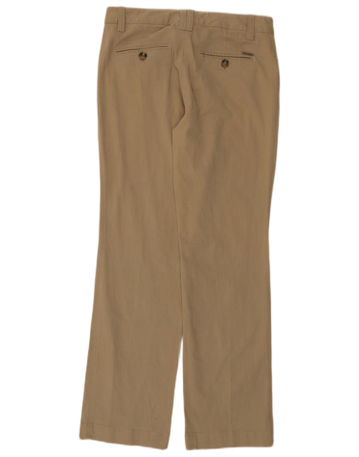 Женские повседневные брюки Massimo Dutti Bootcut EU 42, большие W32 L32, бежевые