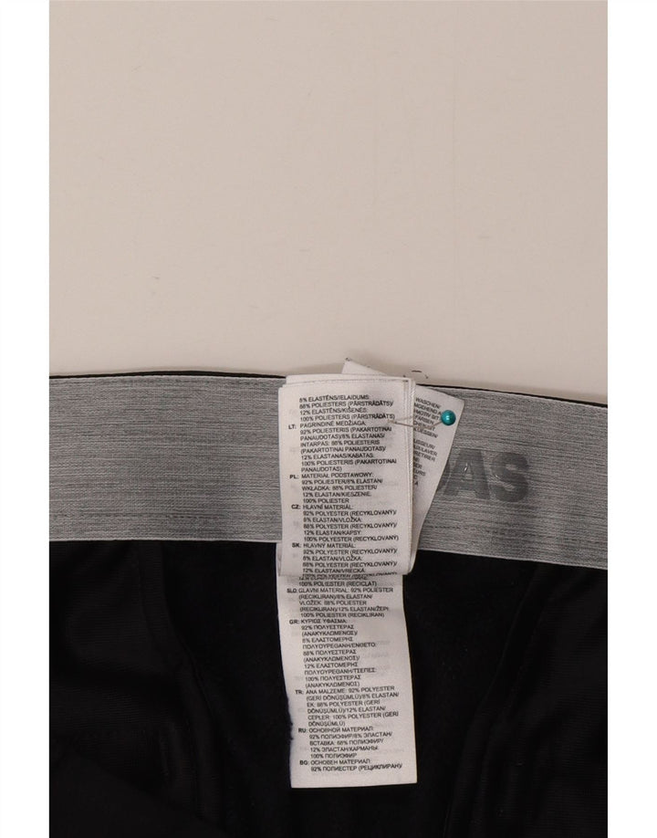 Мужские узкие брюки-чинос Adidas W34 L32, черный полиэстер
