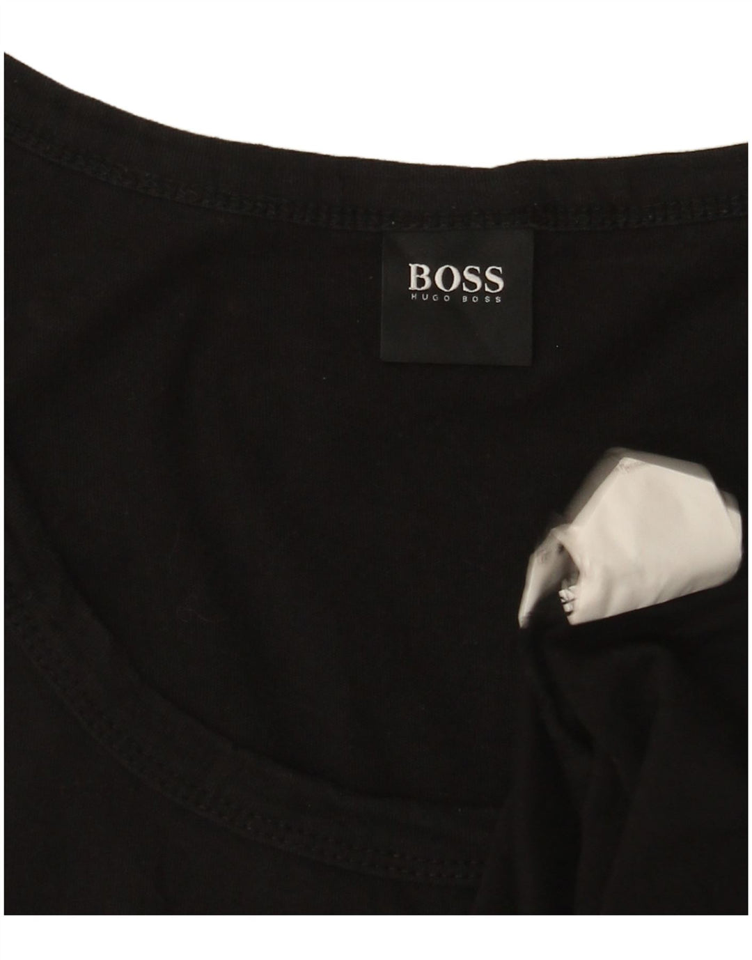 Мужской жилет с рисунком Hugo Boss, большой черный хлопок