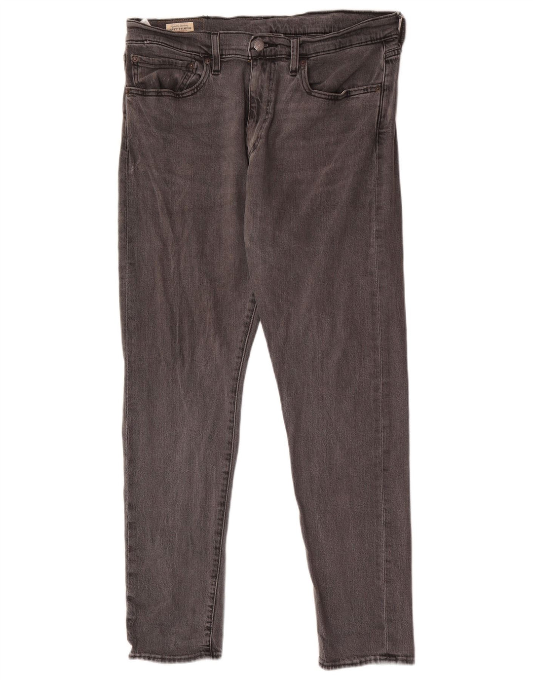 Мужские зауженные зауженные джинсы Levi's 512 W34 L32 Серые хлопковые