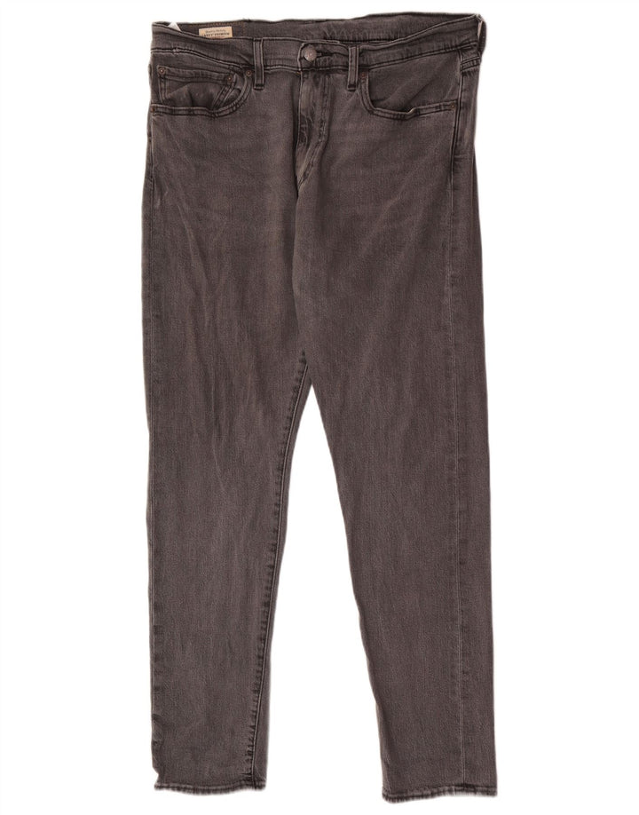 Мужские зауженные зауженные джинсы Levi's 512 W34 L32 Серые хлопковые