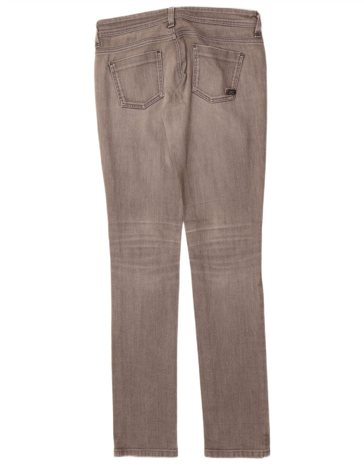 Женские джинсы скинни Massimo Dutti W28 L33 Серые, хлопок