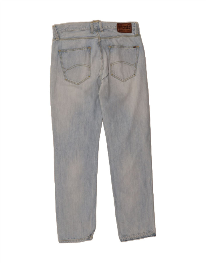 TOMMY HILFIGER Mens Slim Jeans W32 L32 Blue Cotton Vintage Tommy Hilfiger and Second-Hand Tommy Hilfiger from Messina Hembry 