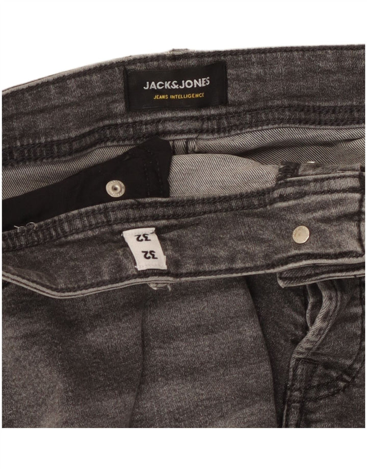 Джинсы мужские узкие Jack & Jones W32 L32 серые