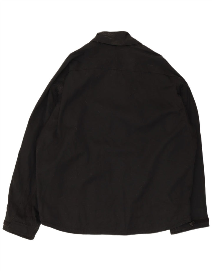 Мужская куртка-бомбер Levi's UK 42 XL, черный хлопок