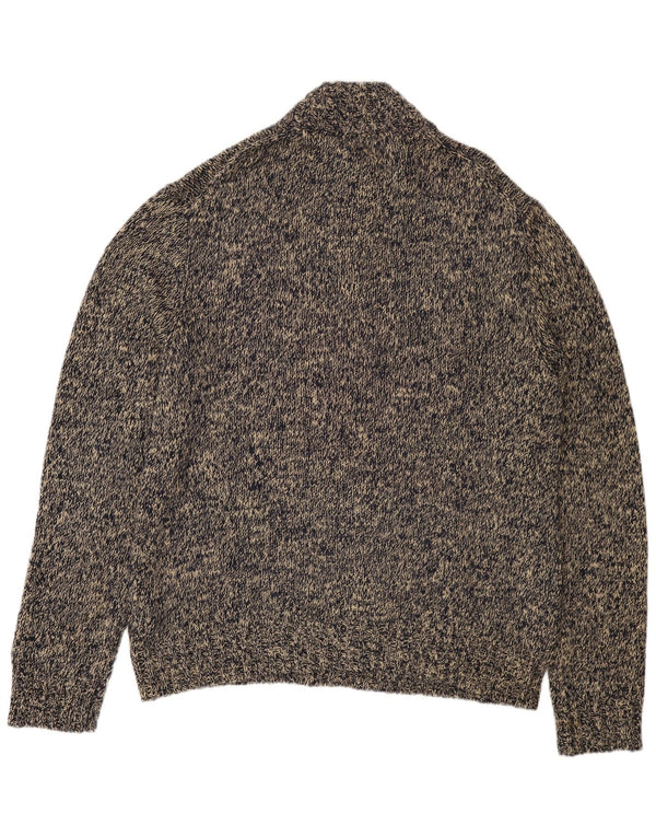 Мужской джемпер POLO RALPH LAUREN, 2XL, серый хлопок с крапинками