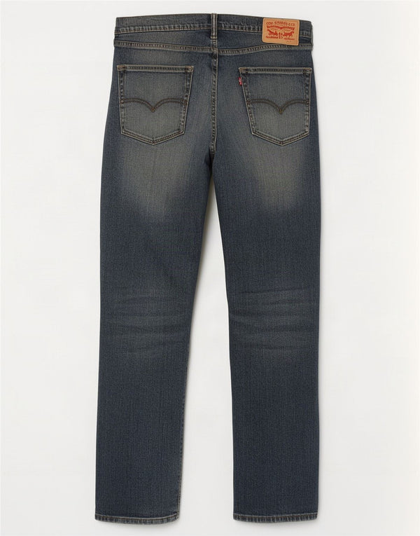 Мужские прямые джинсы Levi's 514 W36 L32 синие, хлопок