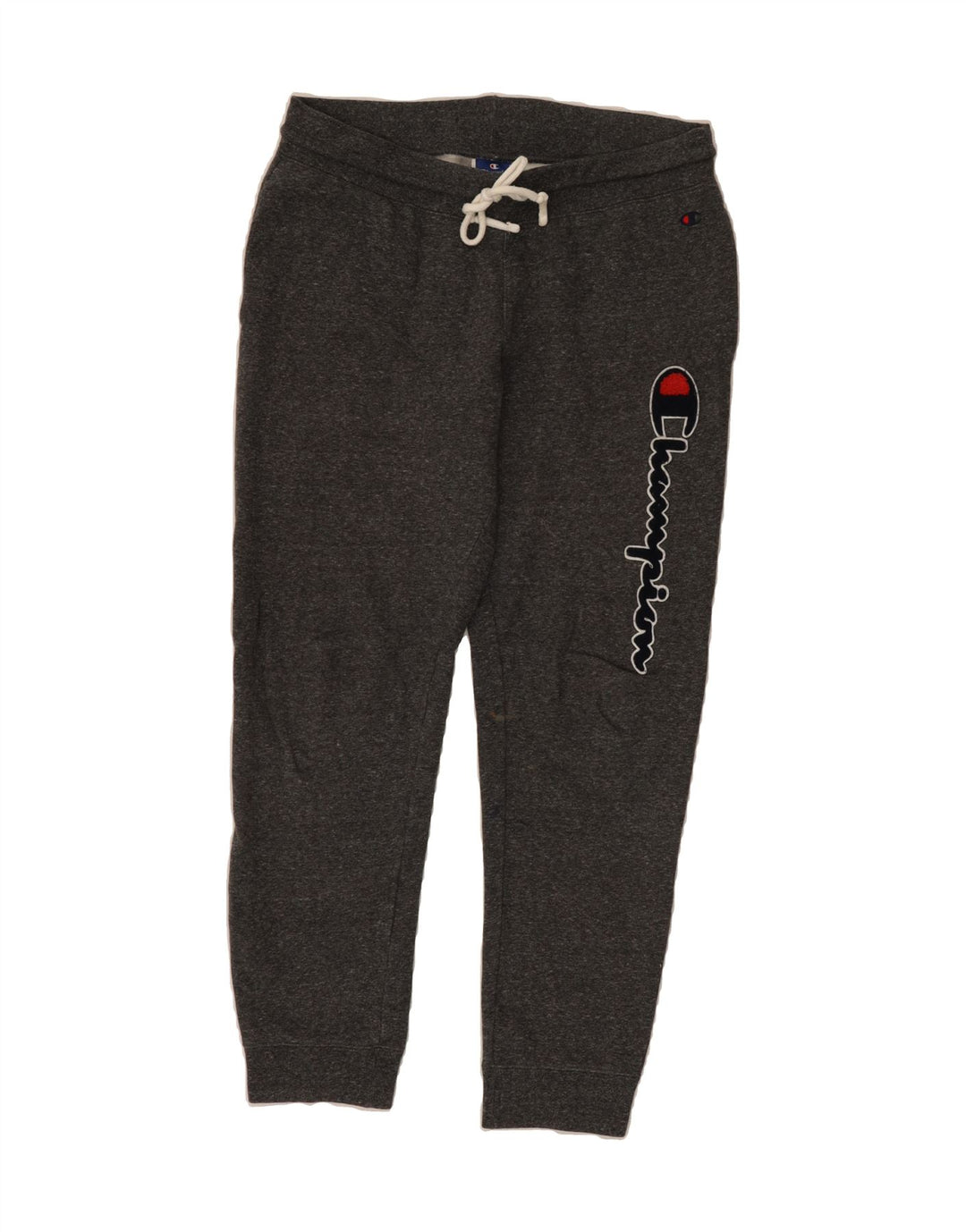 CHAMPION Mens Graphic Tracksuit Trousers Joggers Medium  Grey Flecked Vintage Champion and Second-Hand Champion from Messina Hembry 