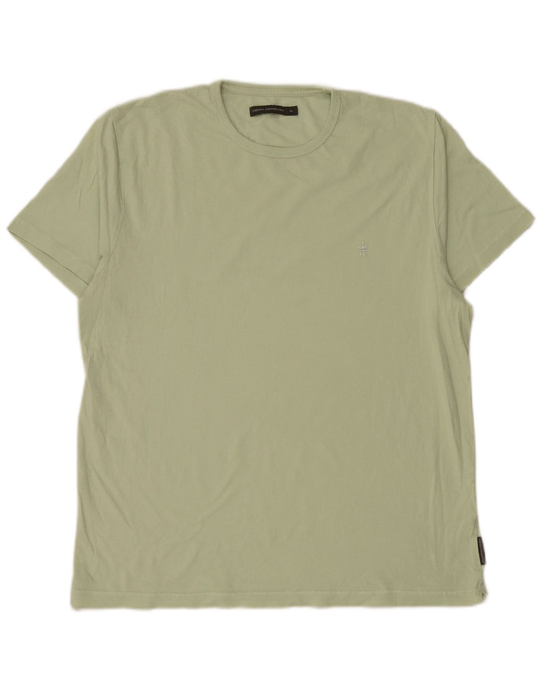 Мужская футболка French Connection Top XL, зеленый хлопок
