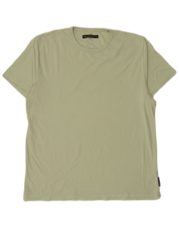 Мужская футболка French Connection Top XL, зеленый хлопок