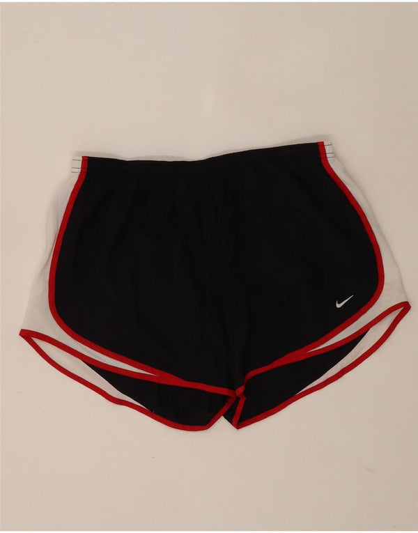 Женские спортивные шорты Nike Dri Fit UK 18 XL, черные, полиэстер с цветными блоками