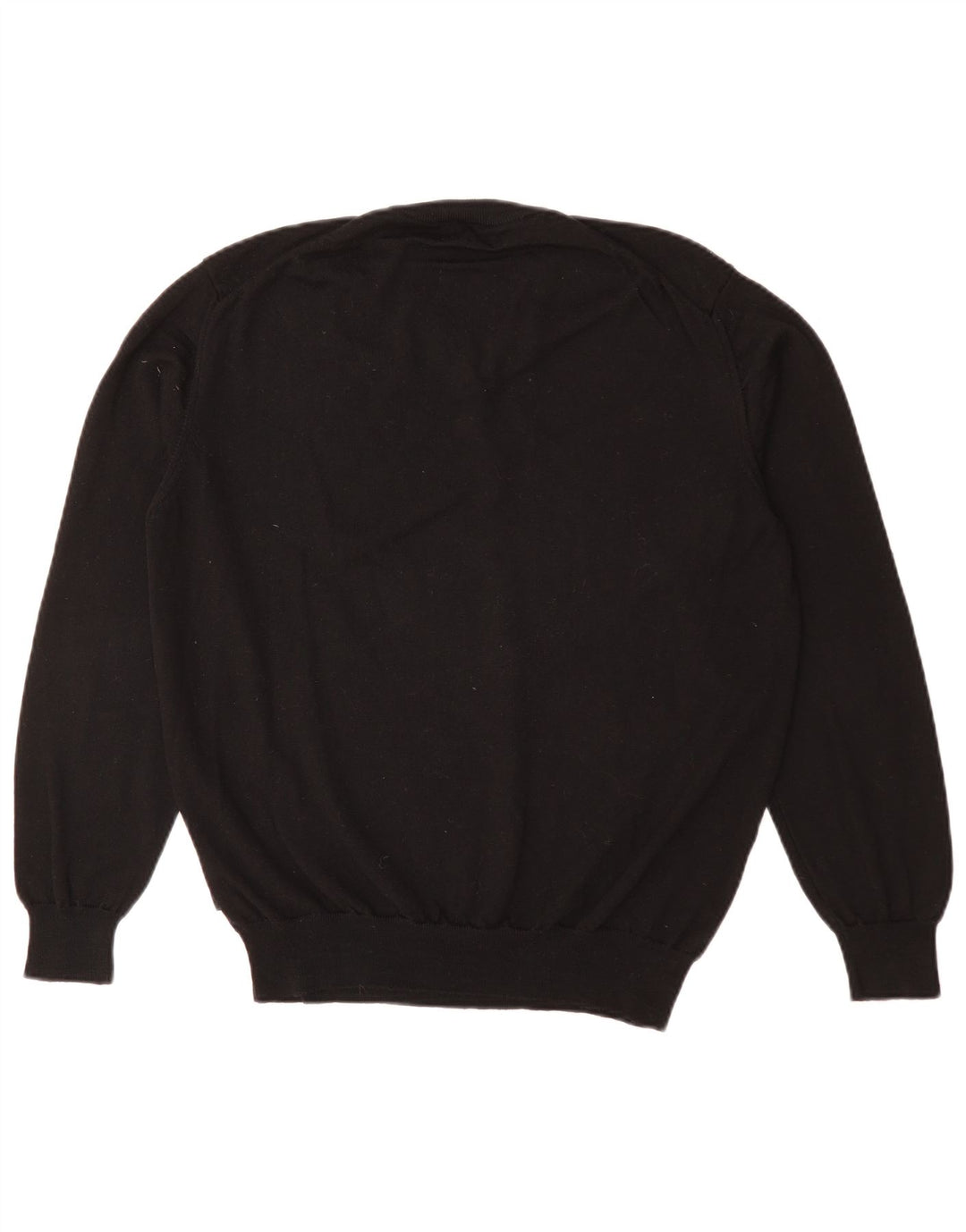 Мужской джемпер с v-образным вырезом HUGO BOSS, средний черный