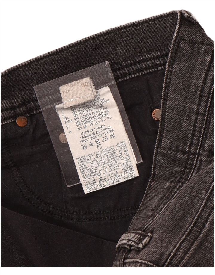 Мужские джинсы Diesel Tepphar Slim W30 L31, серый хлопок