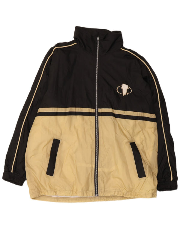 FREEMAN T. PORTER Мужской спортивный костюм с графическим рисунком, верхняя куртка XL, бежевый с цветными блоками