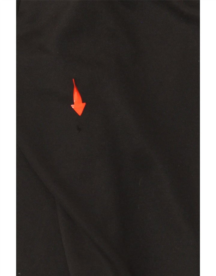 Мужские спортивные брюки ADIDAS Climacool, маленькие черные с цветными блоками