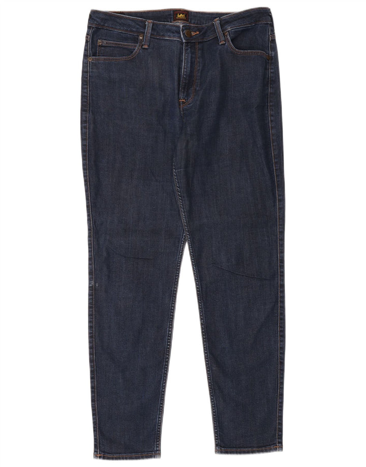 Женские джинсы скинни Lee Scarlett W32 L31 синие из лиоцелла