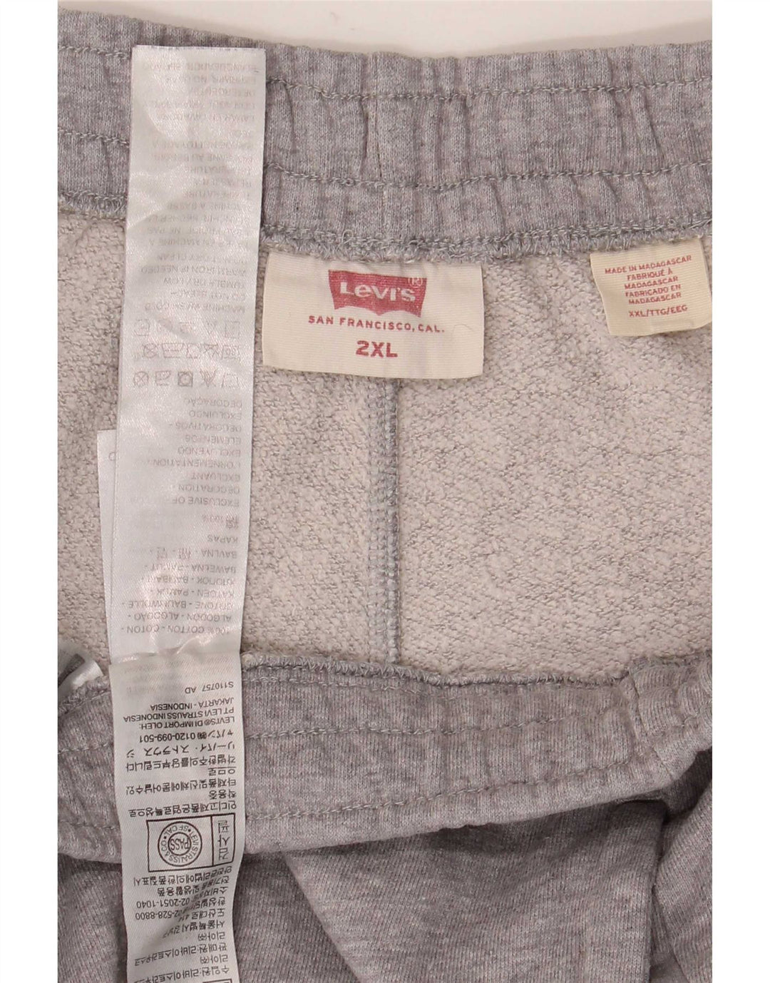 Мужские спортивные брюки Levi's Джоггеры 2XL Серый хлопок