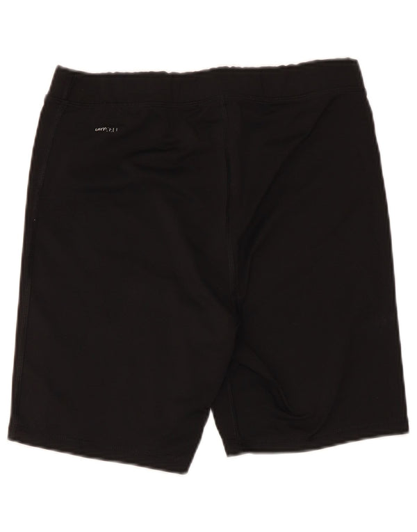 Женские спортивные шорты Puma Dri Fit UK 14, большие черные из полиэстера