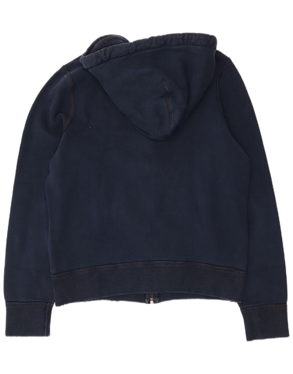 Женский свитер с капюшоном на молнии Abercrombie & Fitch UK 18 XL, темно-синий