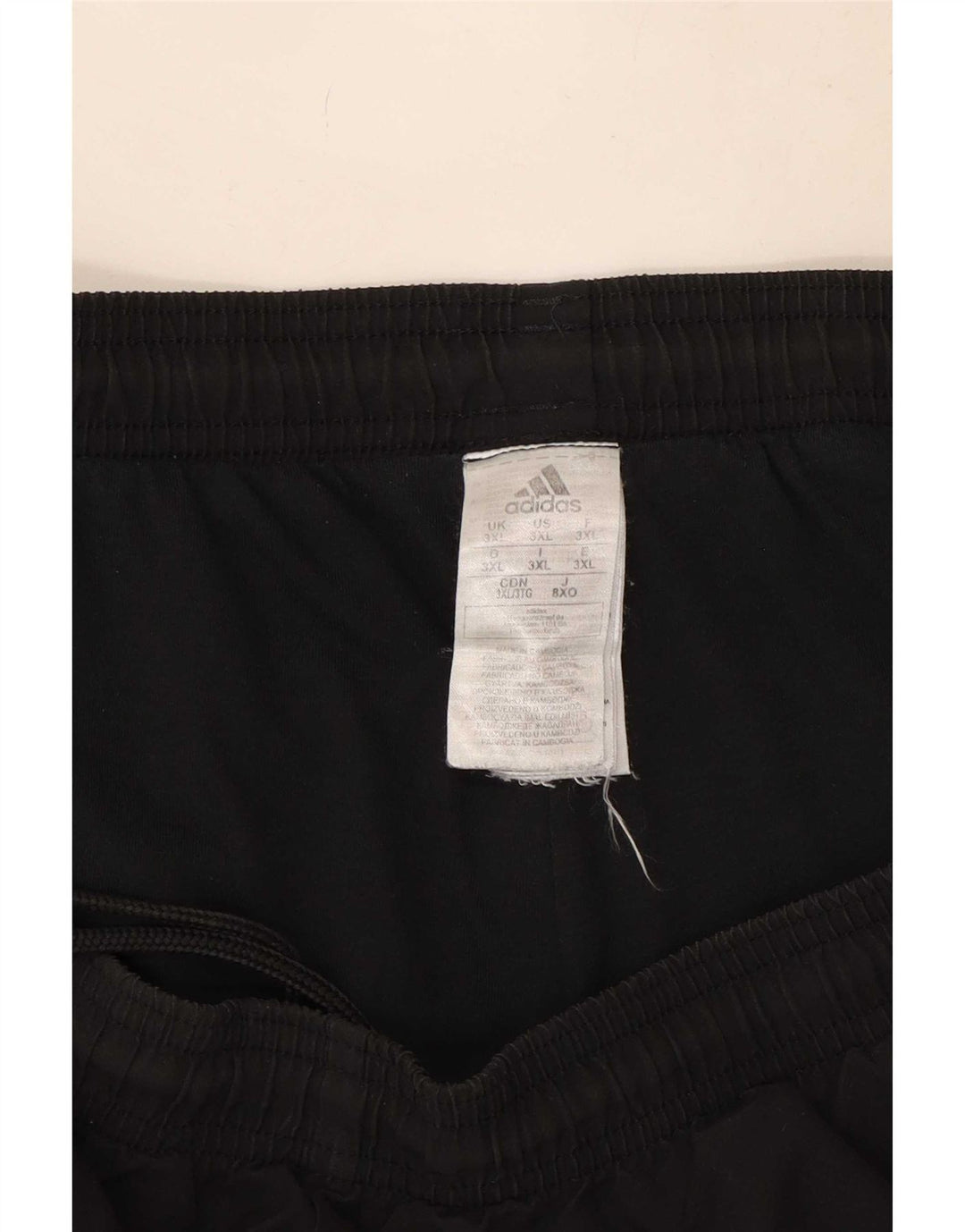 Мужские спортивные брюки Adidas Joggers 3XL, черный полиэстер