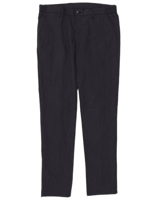 Мужские брюки-чиносы Massimo Dutti EU 44 Large W34 L33 Темно-синие в полоску
