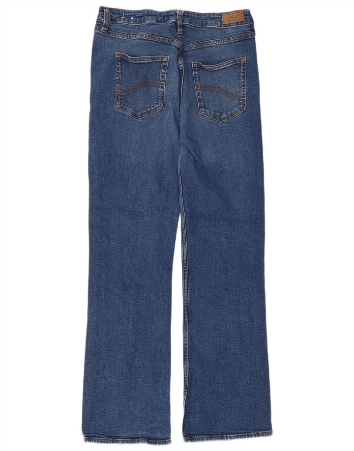 Женские джинсы Bootcut Fat Face UK 12, средние W30 L29, синие, хлопок