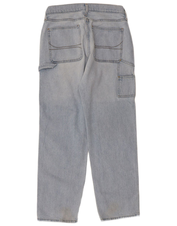 Женские свободные джинсы-карго Hollister W29 L30, синий хлопок
