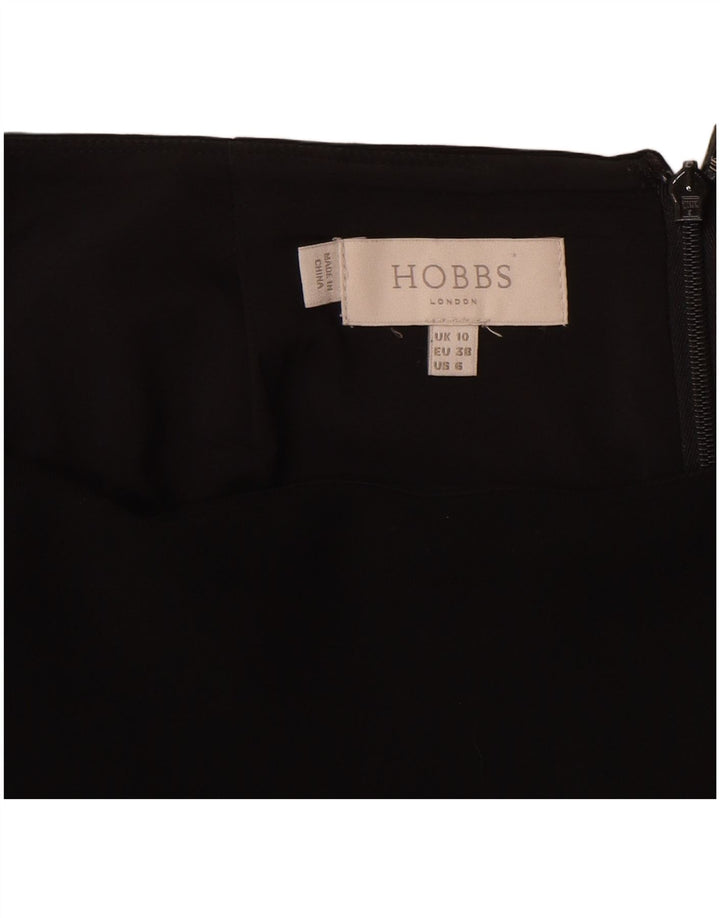 Женская прямая юбка HOBBS UK 10, маленькая W28 L26, черный полиэстер