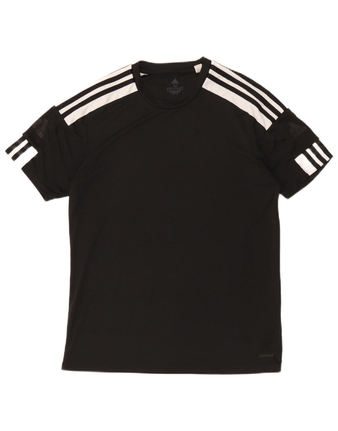 Мужская футболка Adidas Aeroready, верх среднего размера, черный полиэстер с цветными блоками