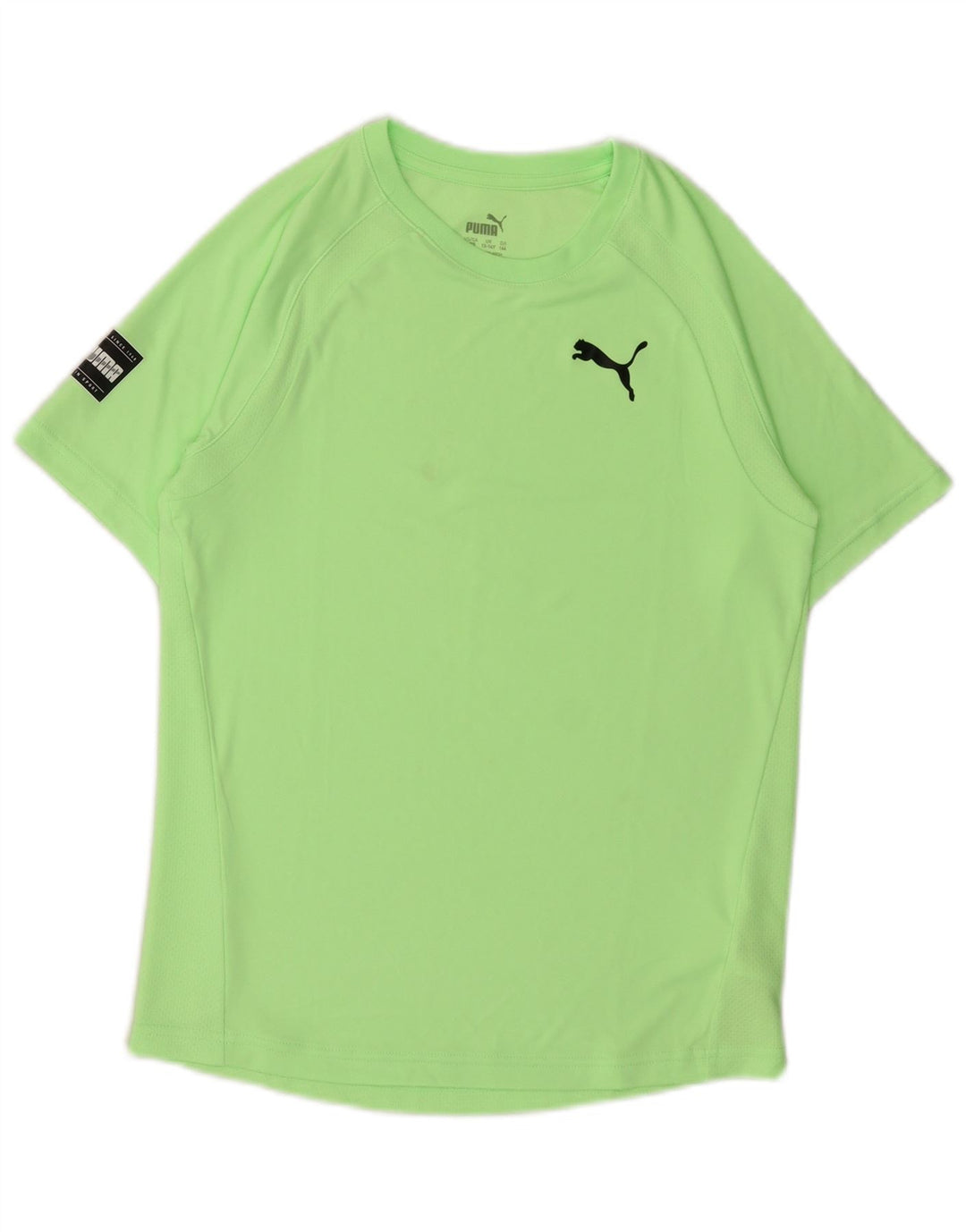Комплект из 2 предметов PUMA для мальчиков 13–14 лет, зеленый полиэстер с цветными блоками