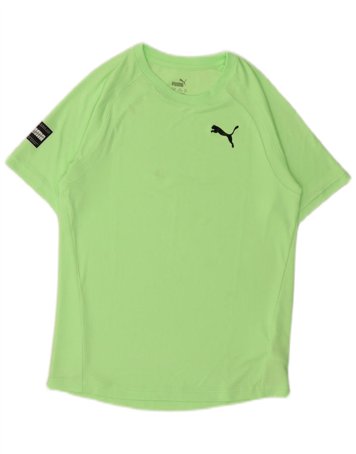 Комплект из 2 предметов PUMA для мальчиков 13–14 лет, зеленый полиэстер с цветными блоками