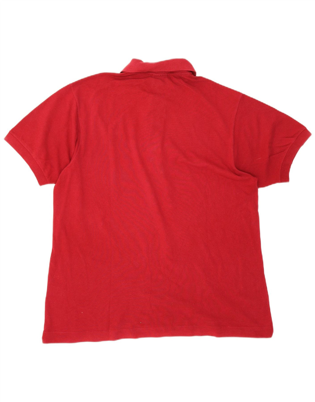 Мужская рубашка-поло Lacoste, размер 6 XL, красный хлопок