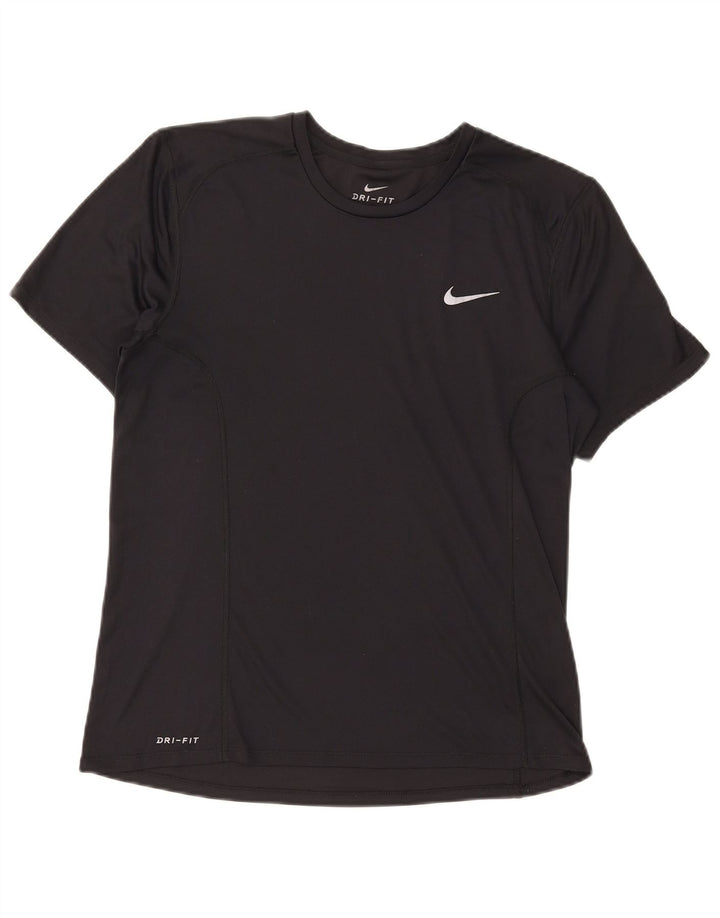 Женская футболка Nike Dri Fit Top UK 14, большая черная