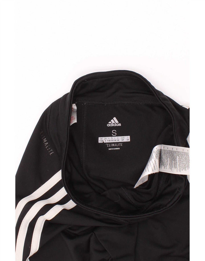 Леггинсы Adidas для девочек Climalite 9-10 лет, маленькие черные из полиэстера