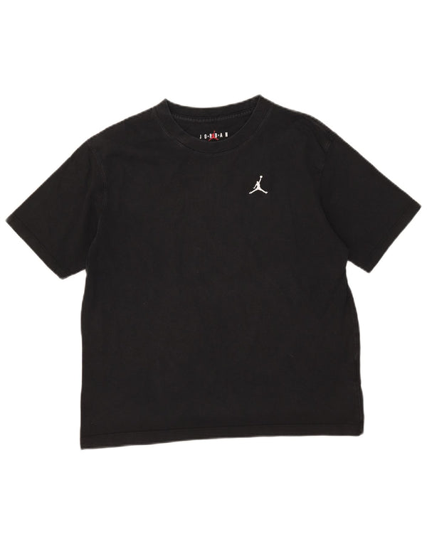 Женская футболка Jordan Top UK 10, маленькая, черный хлопок