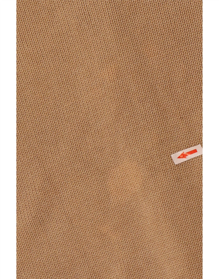Мужской кардиган-свитер Massimo Dutti XL, бежевый, хлопок