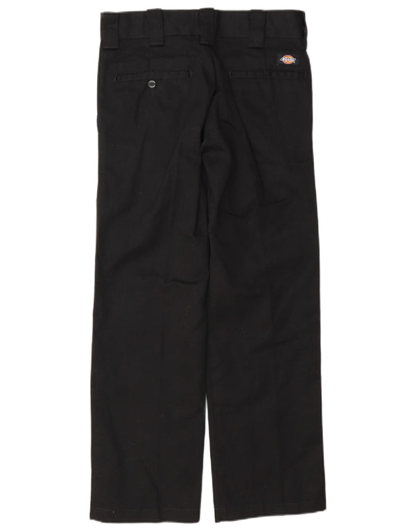 Женские узкие прямые брюки-чинос Dickies W28 L30, черный полиэстер