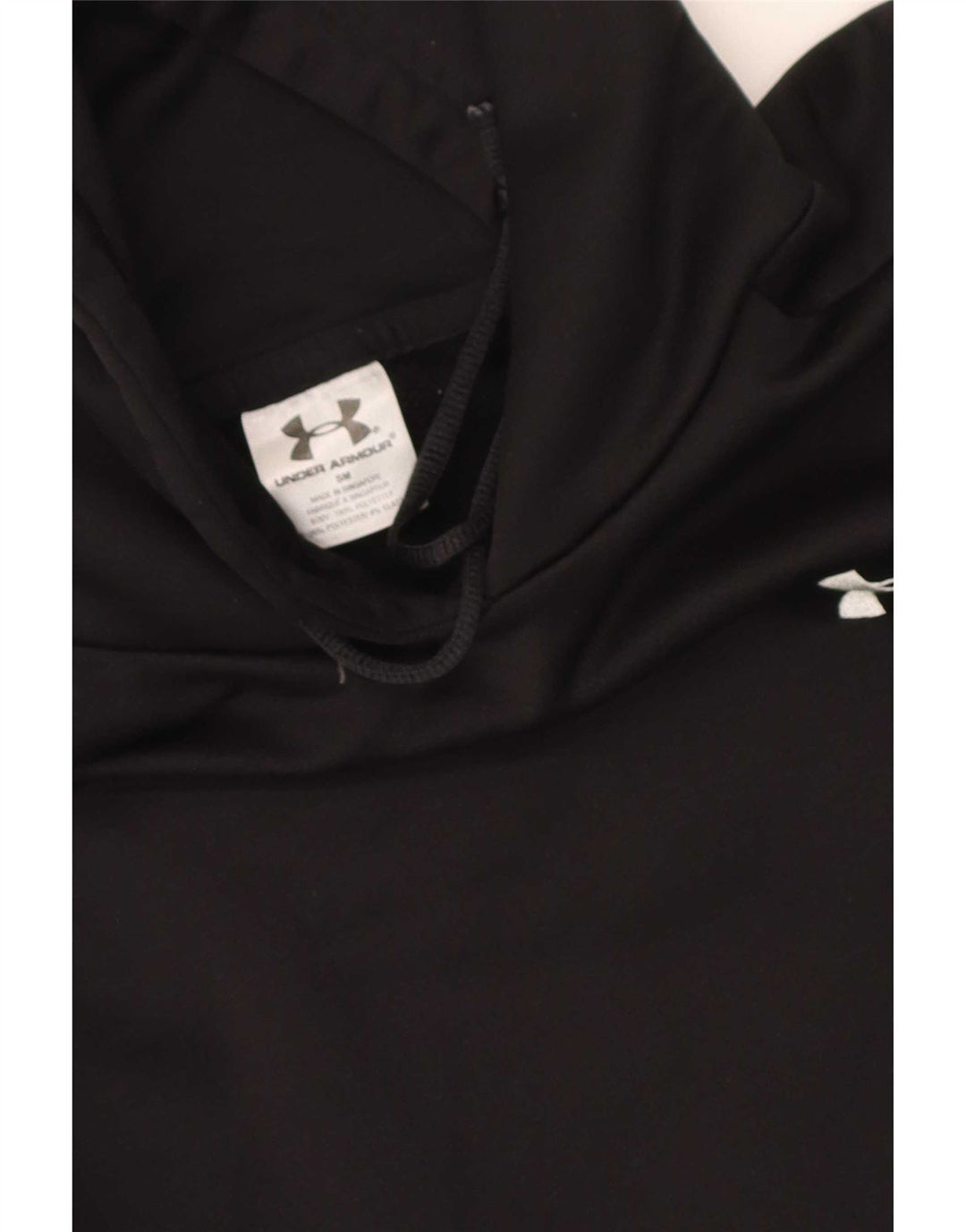 Женский джемпер с капюшоном Under Armour UK 10, маленький, черный, полиэстер
