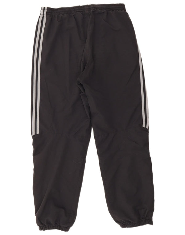 Мужские спортивные брюки Adidas Joggers UK 40/42, средние черные с цветными блоками
