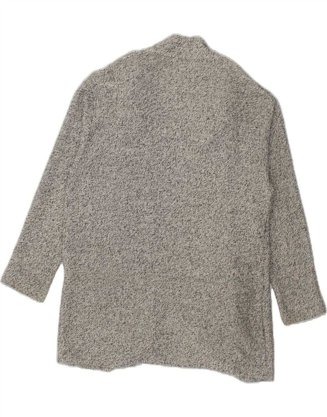 ZARA Womens Oversized Longline Cardigan Sweater UK 10 Small Grey Flecked Vintage Zara and Second-Hand Zara from Messina Hembry 