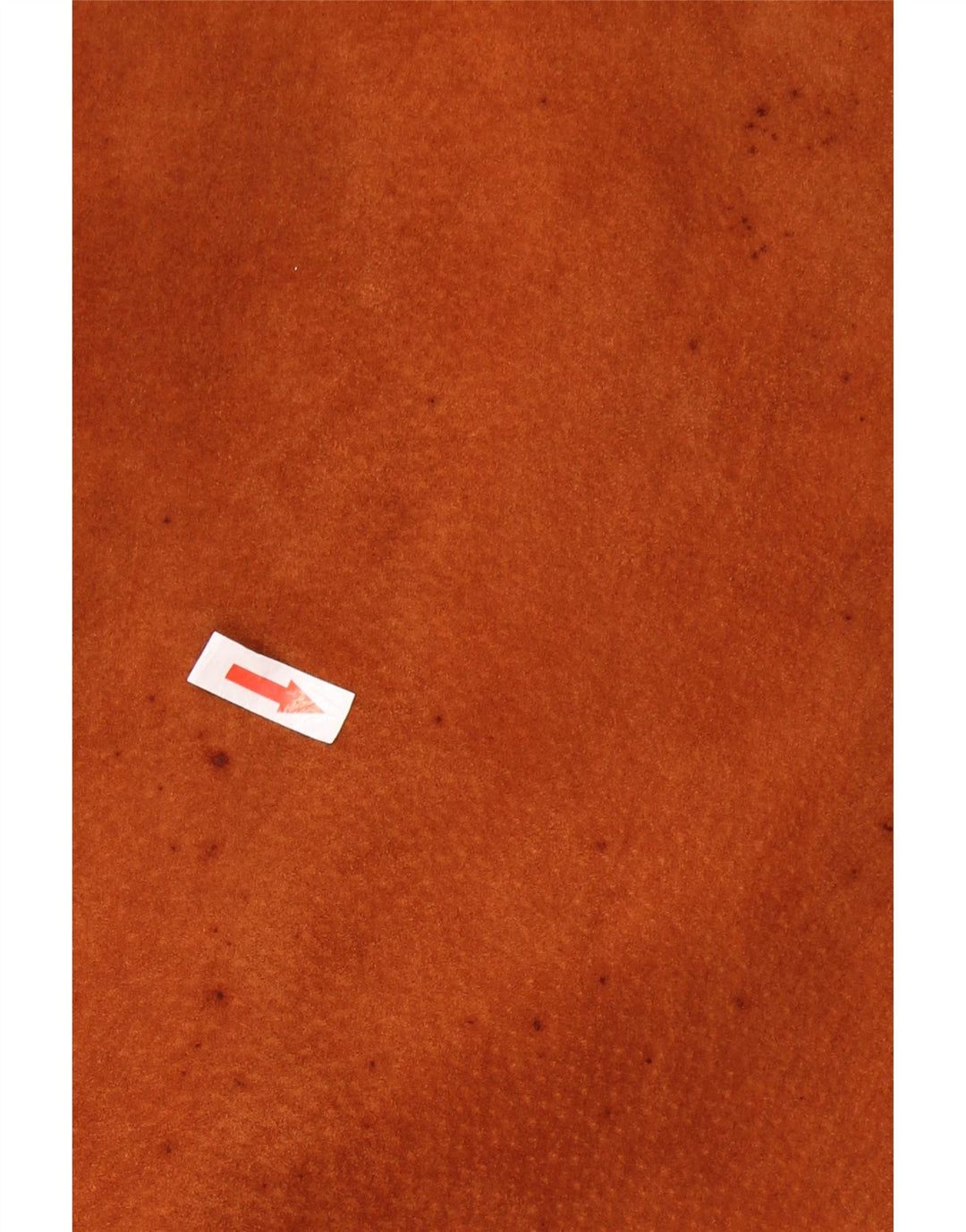 ВИНТАЖНЫЙ женский замшевый жилет UK 24 4XL коричневый кожаный