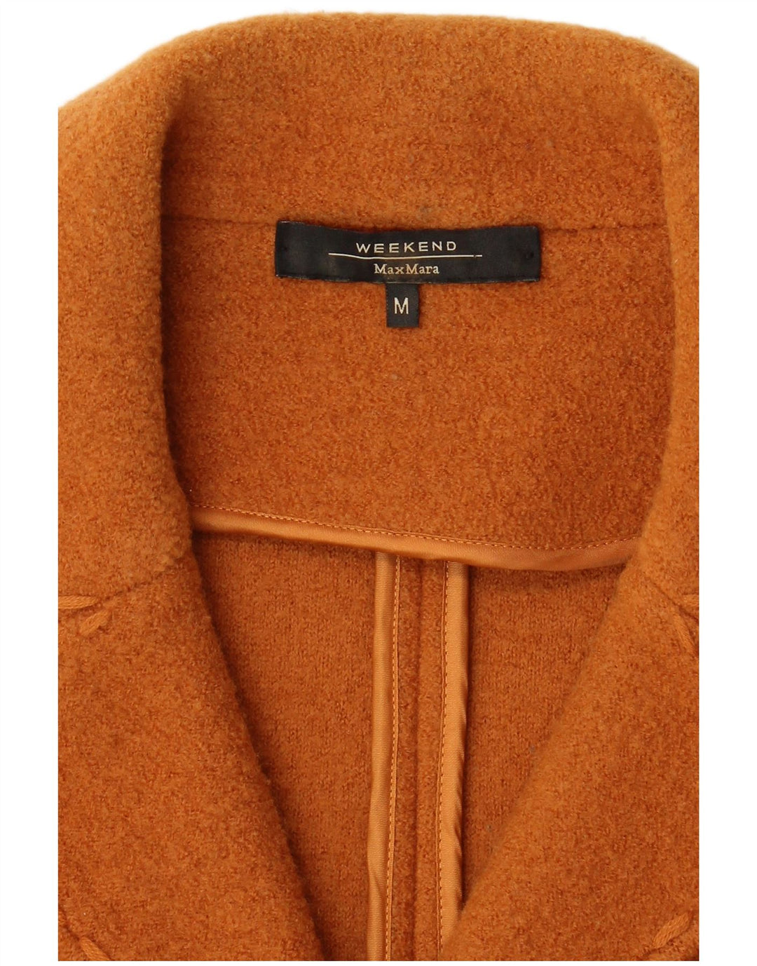 Женский пиджак на 2 пуговицах Max Mara Weekend UK 12, средний оранжевый