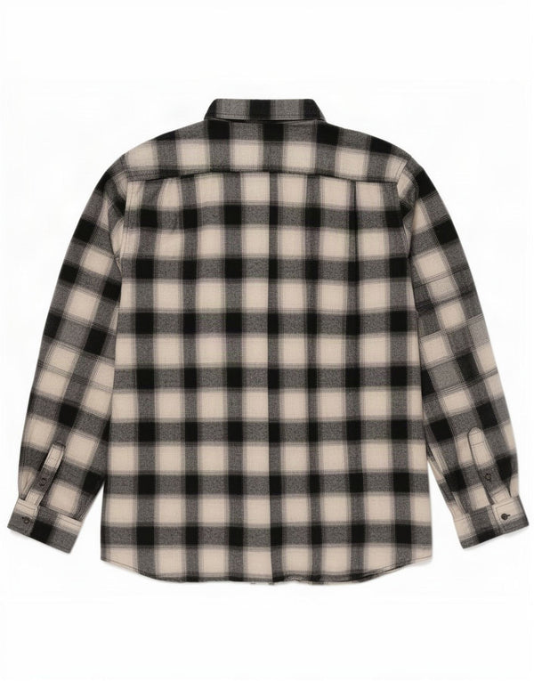 Мужская фланелевая рубашка Lee Regular Fit 2XL, черный хлопок в клетку