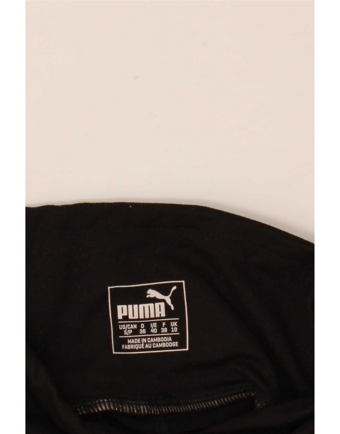 Женские леггинсы Puma UK 10, маленькие, черные
