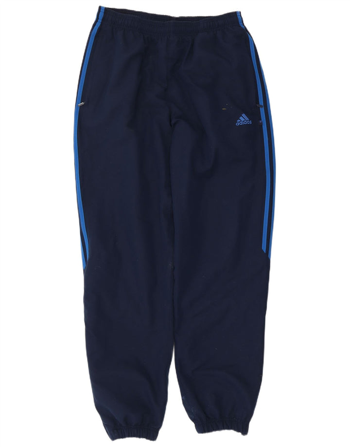 Adidas Мужские спортивные брюки Джоггеры Большой темно-синий полиэстер