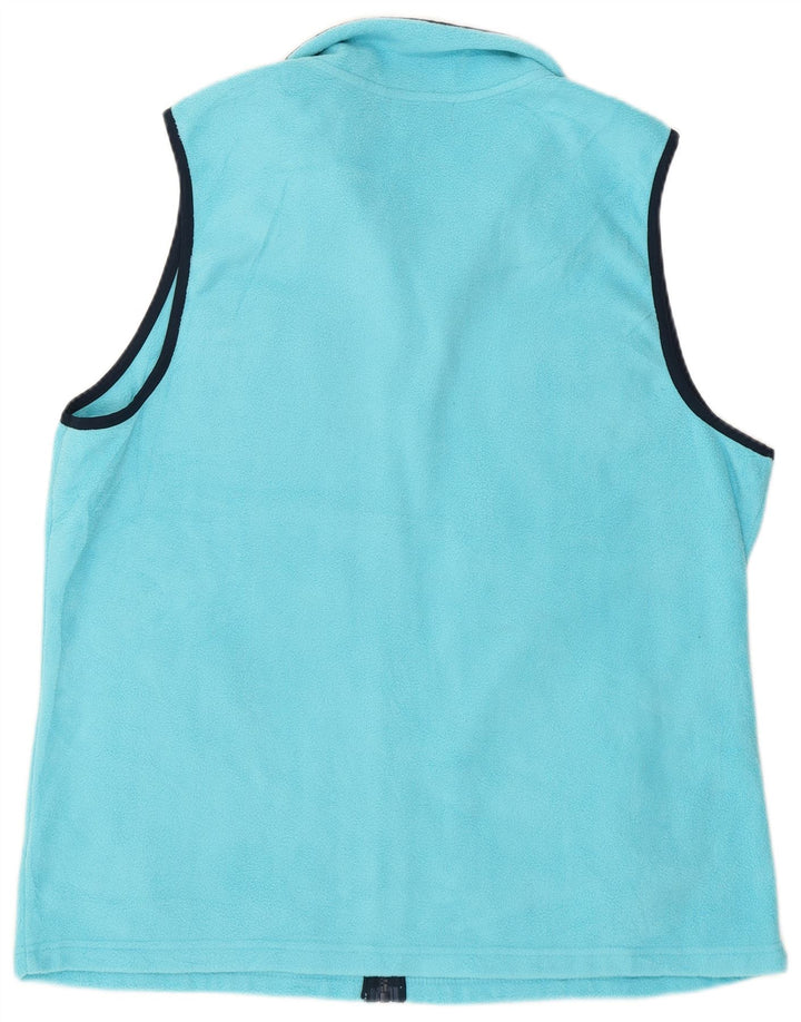 Женский флисовый жилет Chaps UK 18 XL, синий полиэстер