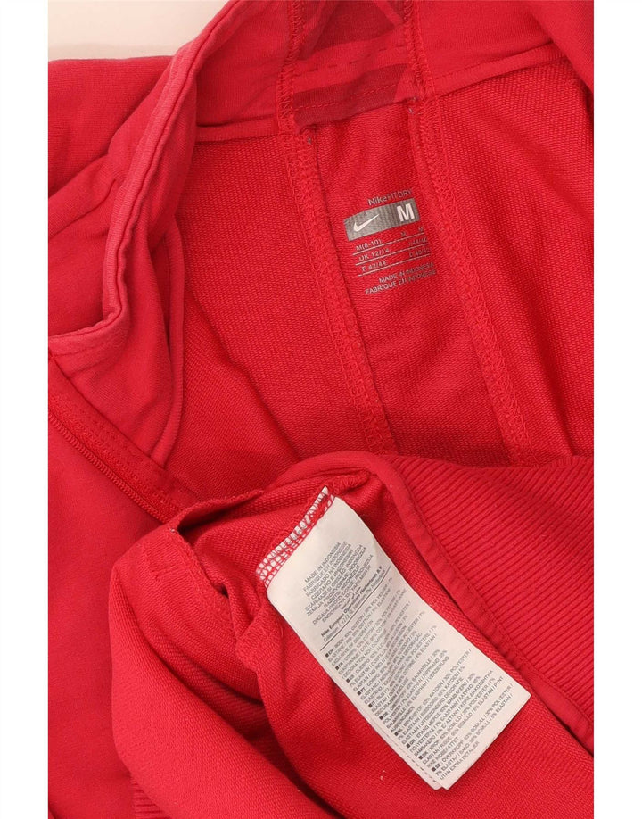 Женская спортивная куртка Nike с графическим рисунком, Великобритания, 12/14, хлопковый цвет среднего розового цвета
