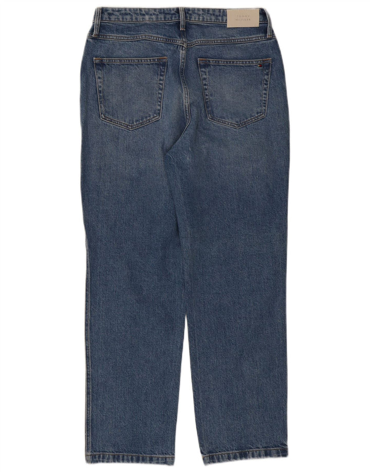 TOMMY HILFIGER Womens High Waist Classic Fit Straight Jeans W31 L28 Blue Vintage Tommy Hilfiger and Second-Hand Tommy Hilfiger from Messina Hembry 