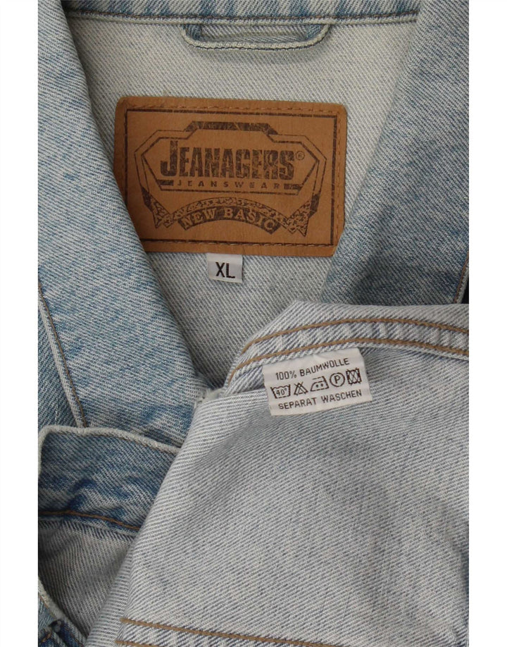 Мужская джинсовая куртка Jeanagers UK 42 XL, синяя, хлопок